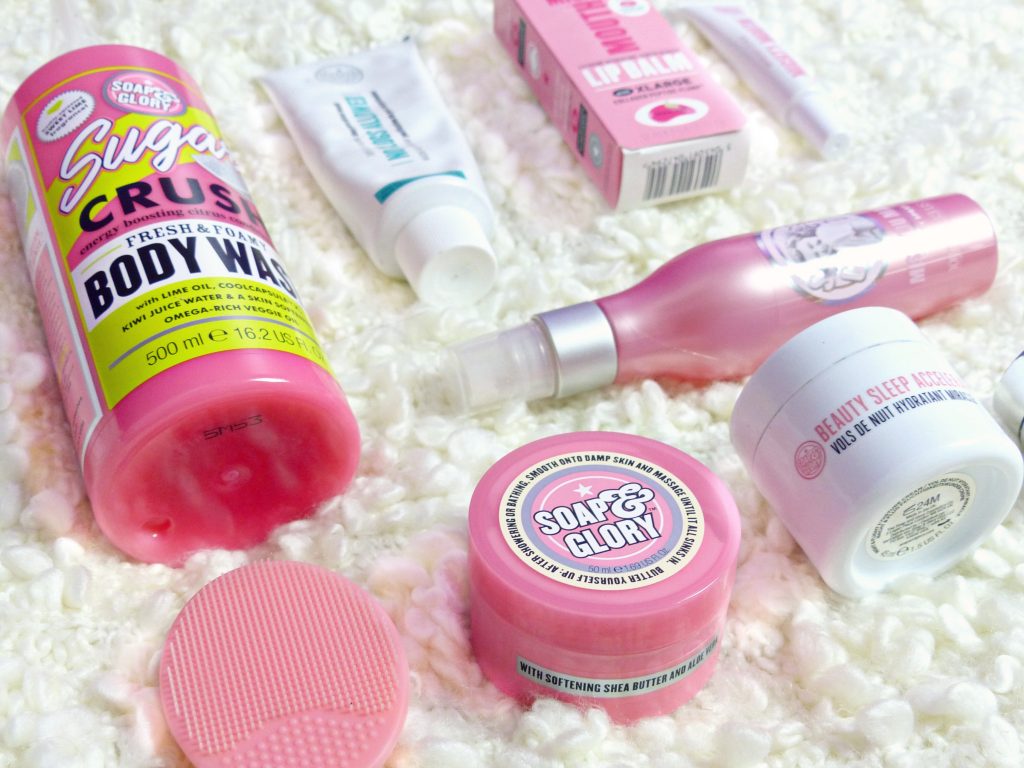 soap and glory bath and body